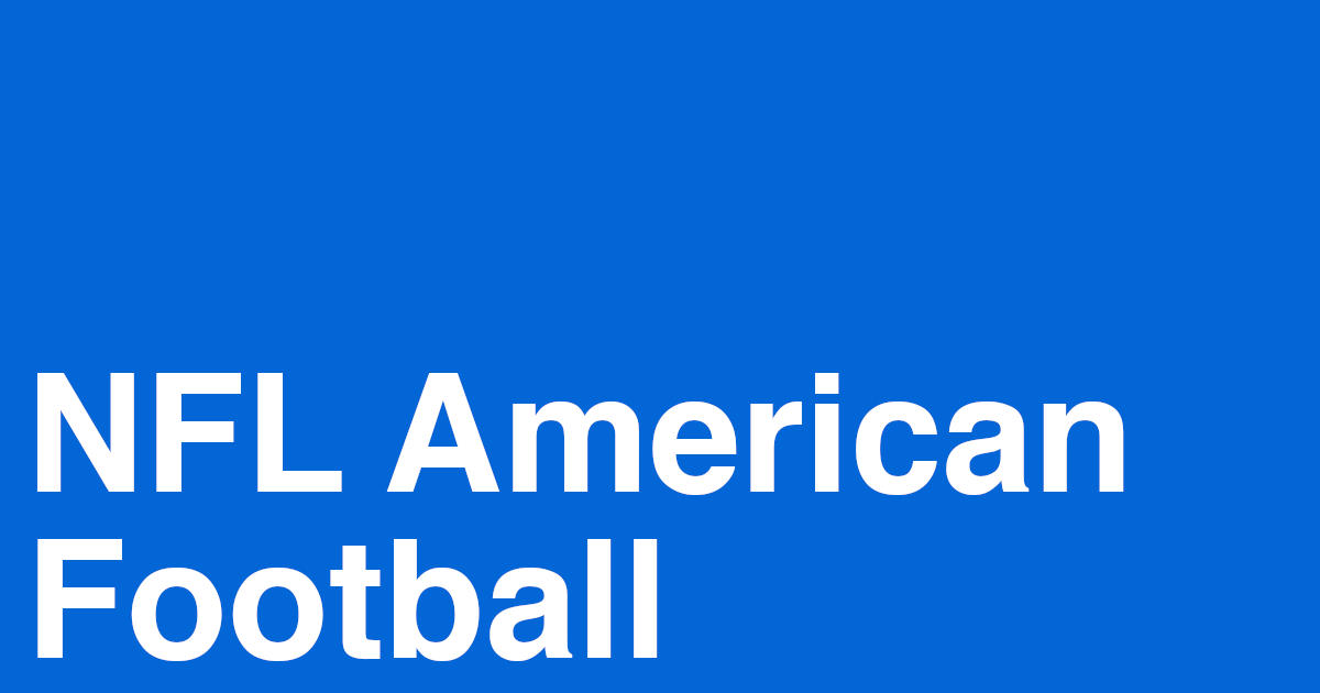 NFL Ergebnisse der National Football League 2022